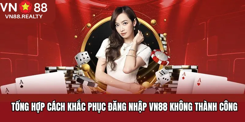 Tổng hợp cách khắc phục đăng nhập VN88 không thành công